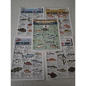 Tightlines Marine Navigation Charts Lot 5 Nautical Fishing Maps GPS Offshore